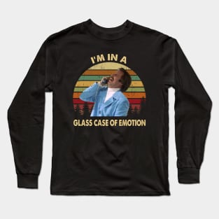 Ron Burgundy I'm In A Glass Case Of Emotion Vintage Long Sleeve T-Shirt